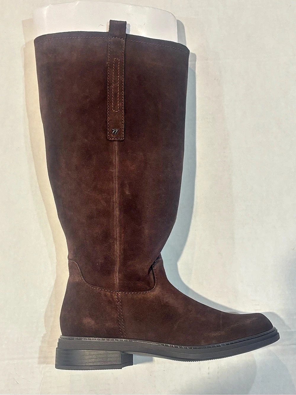 Naturalizer J7026L2206 OnTime Wide Calf Boots Brown US 8.5 W NWT
